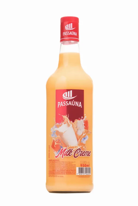 Milk Creme Passauna Batida Pronta Coq Alco