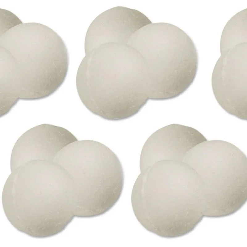 Bola De Isopor (eps) 050mm Pacote C/50 Bolinhas
