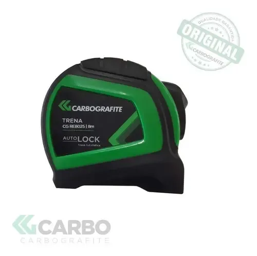 Trena Emborrachada Carbografite 8m Trava Automatica