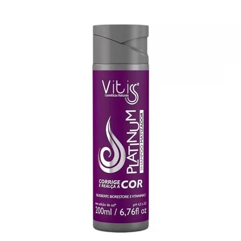 Matizador Platinum Vitiss - Suaviza Reflexos - Loiros
