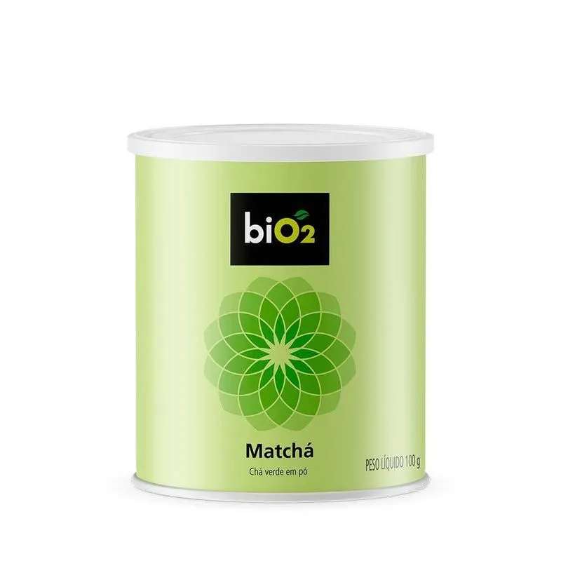 Chá Verde Puro Em Pó Matcha - Soluvel Bio2- 100g