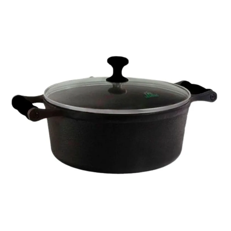 Caçarola 93491-LB Ferro com Alça de Silicone Preto 1,2L 16cm Rig Fundidos