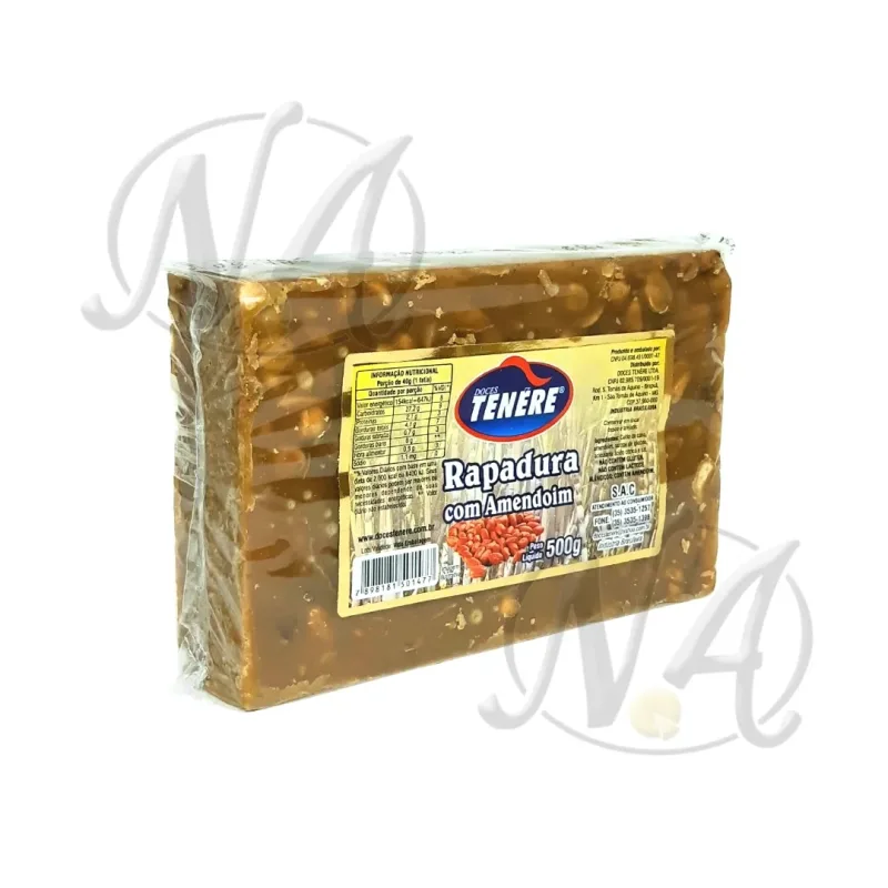 RAPADURA C/ AMENDOIM TENERE 500G