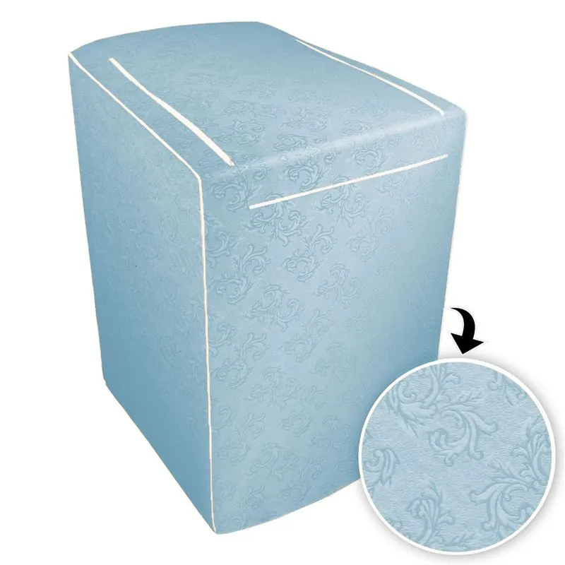 Capa Para Máquina De Lavar Frontal 66x86cm Reforçada Azul