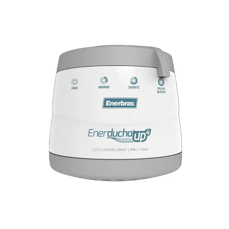 Enerducha Up 4 Temperaturas 127V 5500W Prata Enerbras