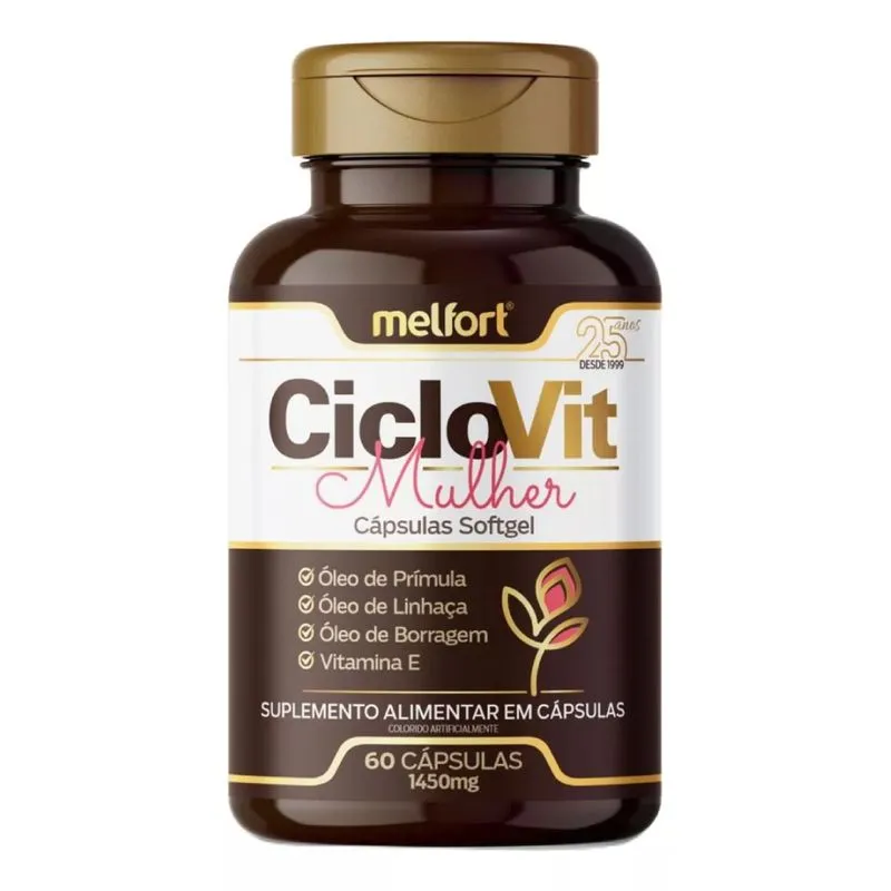 Ciclovit Mulher 60 Cápsulas - Melfort
