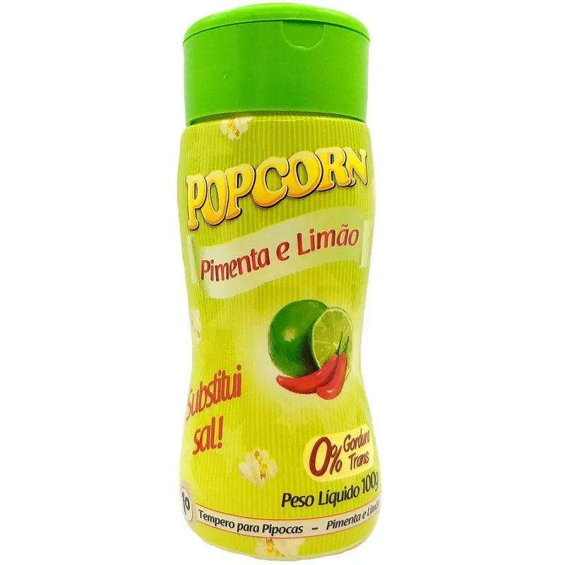 Combo 3 Temperos Pipoca Popcorn Sabores Tomate E Queijo,