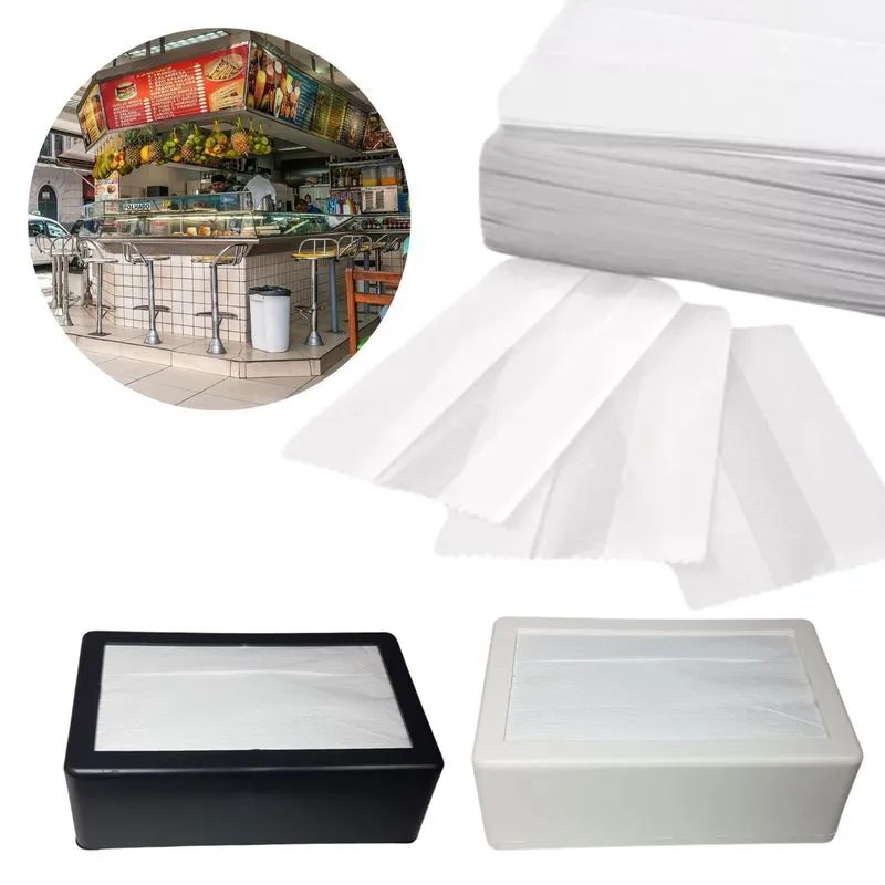 Kit 10 Suporte Para Papeis Preto E 2 Mil Guardanapos Prático