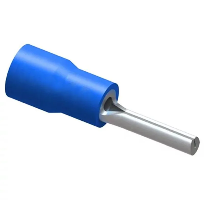 Terminal Conector Pino 16mm² 68a Azul Com 50 Peças Decorlux