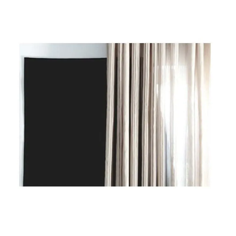 Cortina Painel Blackout Para Janelas Até 1,20x1,20m - Preto