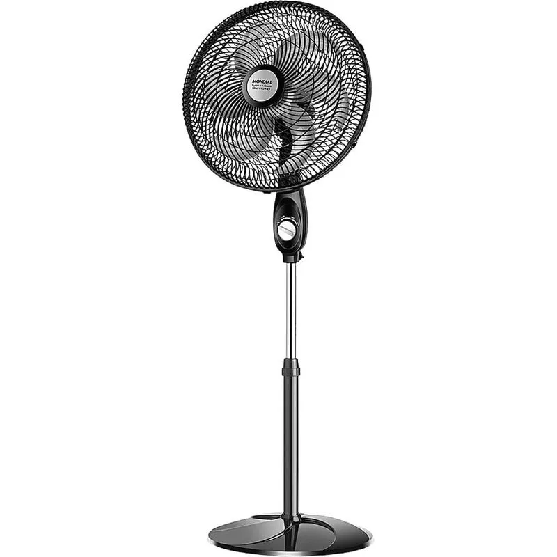 Ventilador de Coluna 40cm 70W Mondial Bravio VT-43 com 3 Velocidades e 6 Pás Preto 127V