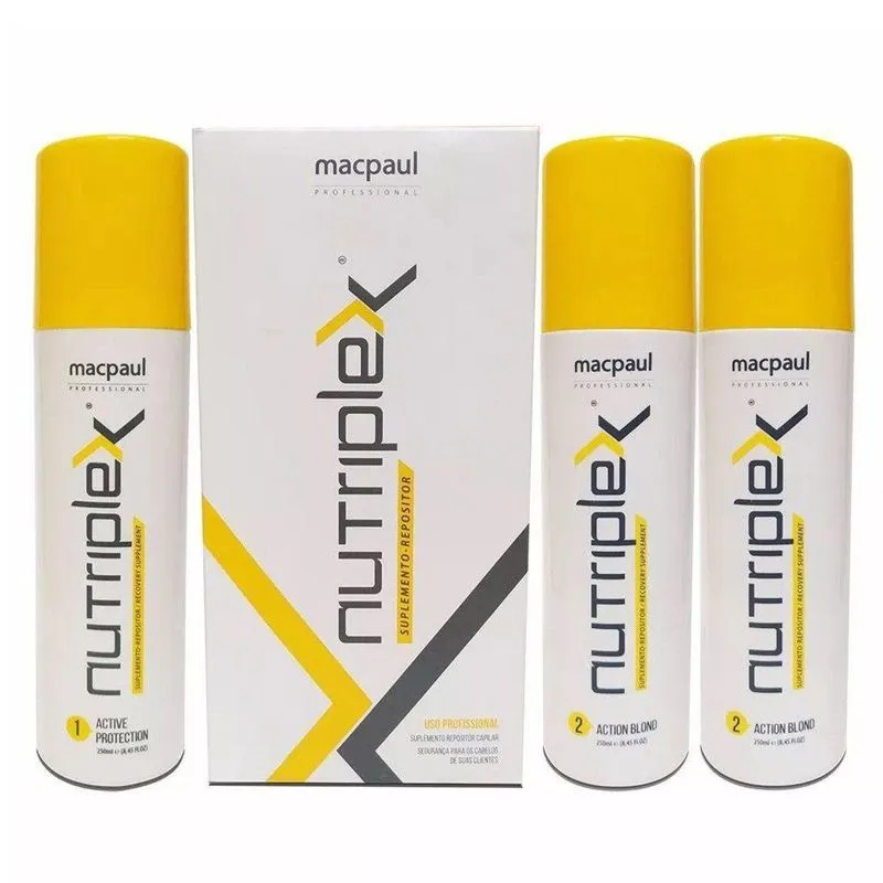 Kit Nutriplex Suplemento Repositor Macpaul