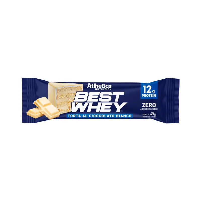 Barra Best Whey 49gr Torta Al Cioccolato Bianc