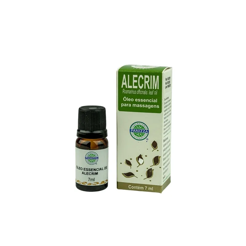Óleo Essencial De Alecrim Para Massagens 7 Ml