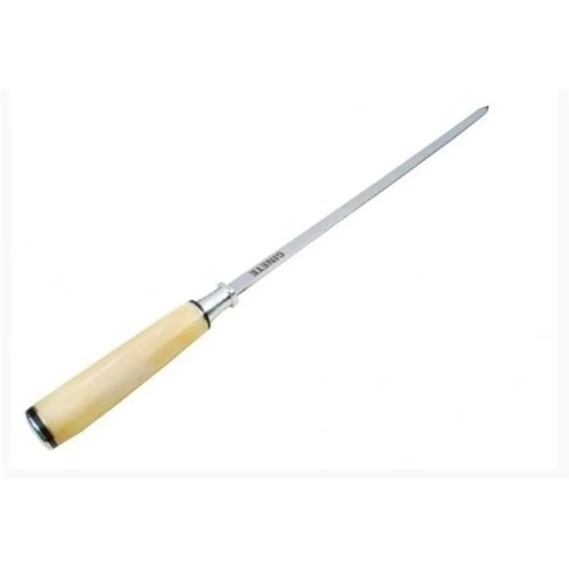 Espeto Cabo De Osso 55 Cm X 2,0 Cm Inox Ginete