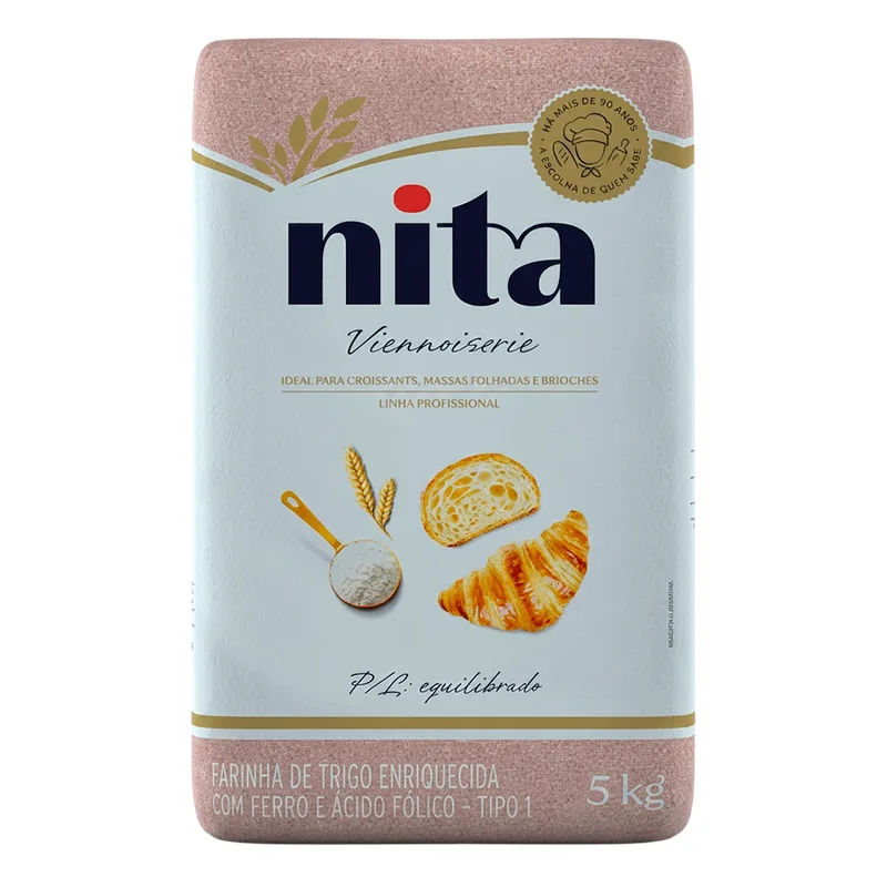 FARINHA DE TRIGO VIENNOISERIE 5KG NITA