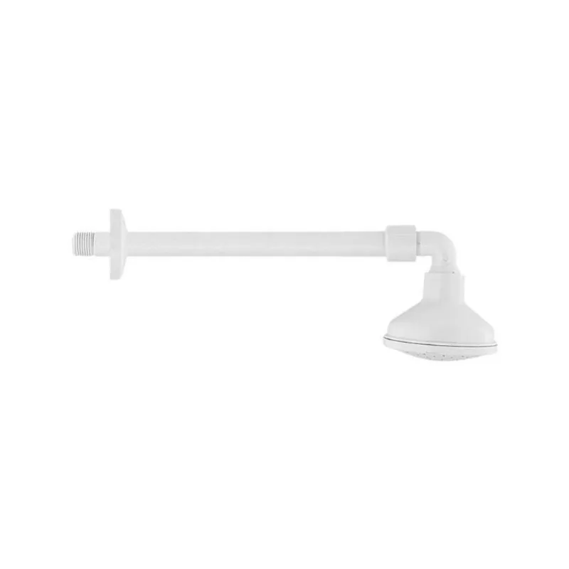 Chuveiro Frio Nº4 com Haste 370mm Branco Lekat