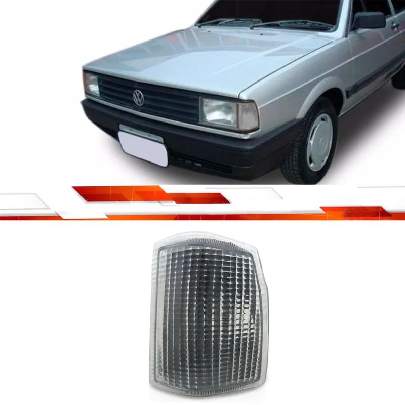 87049 LANTERNA DIANTEIRA GOL PARATI SAVEIRO VOYAGE ATÉ 1990 LE FUMÊ MODELO CIBIÉ Fornec: HT Qtd