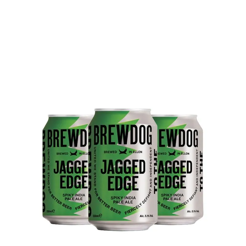 Kit Cerveja Brewdog Jagged Edge Lt 330ml 03 Unidades