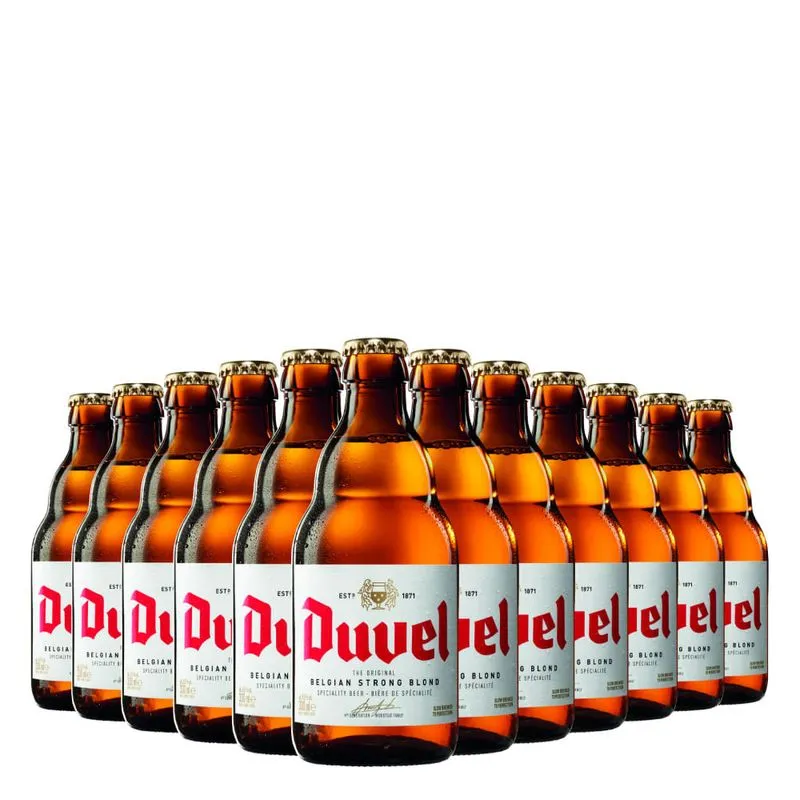 Kit Cerveja Duvel Gf 330ml 12 Unidades