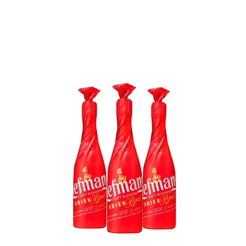 Kit Cerveja Liefmans Kriek Brut 750 Ml 03 Unidades