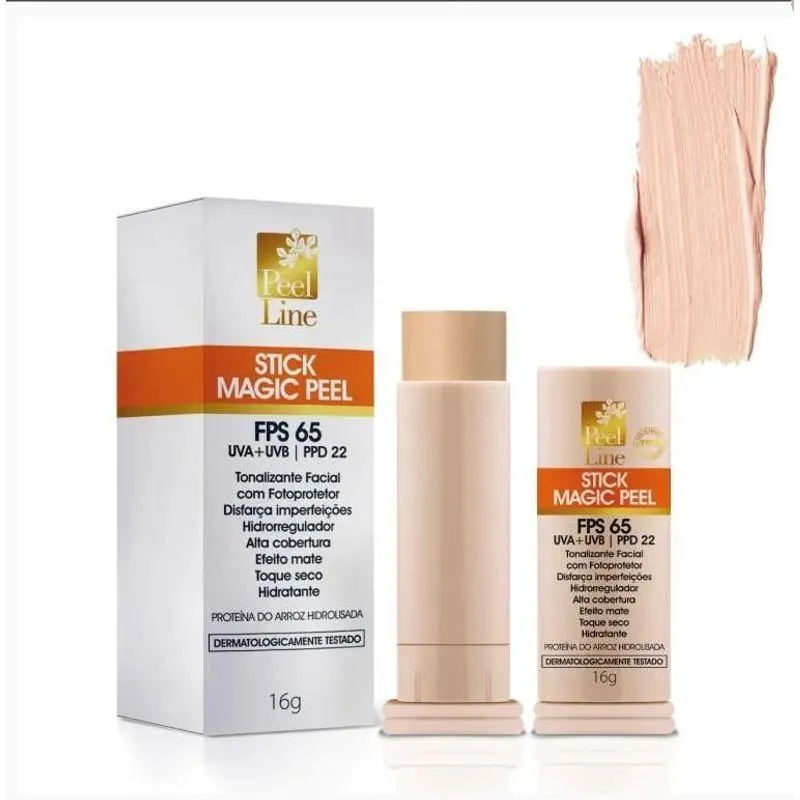 Base Stick Magic Peel Line Toque Seco Fps65 Natural 16g