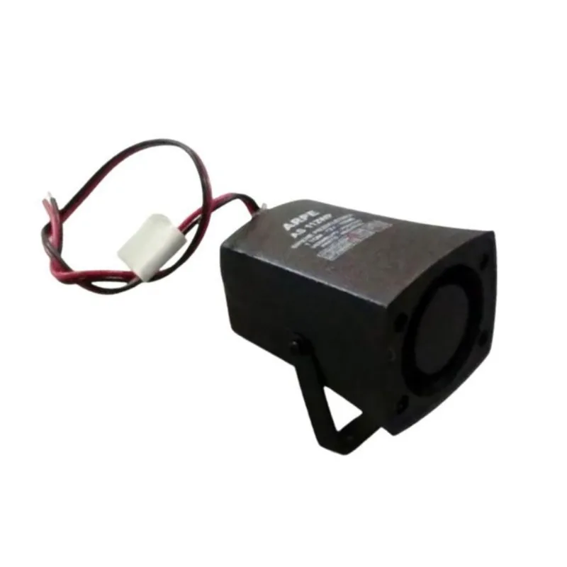 Mini Sirene De Ré Pipi 12v 1 Tom 120db À Prova Dágua Ônibus