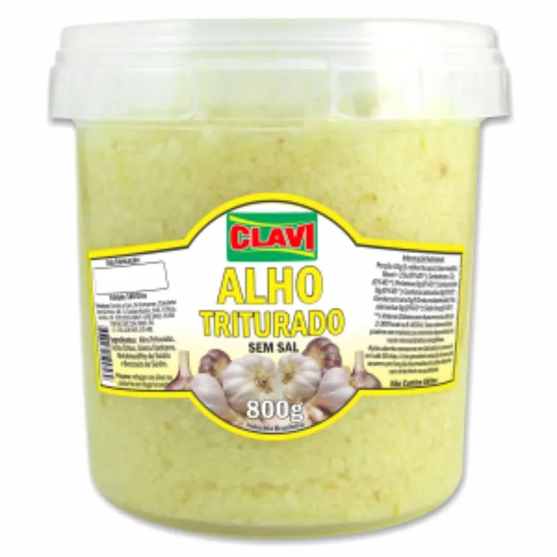 Alho Triturado Pt 800g