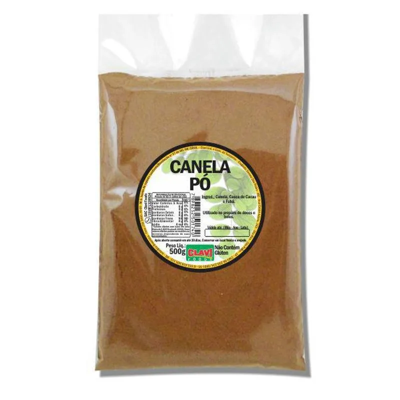 Canela Em Pó Sc 500g