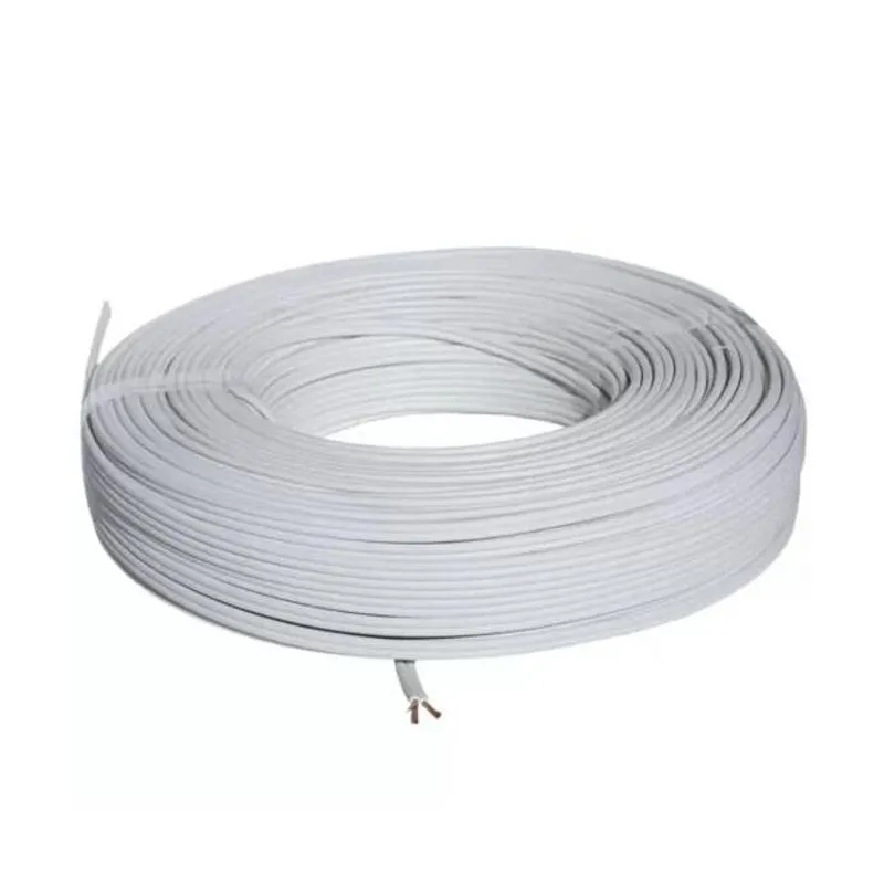 Fio Paralelo 2x2,5mm Rolo com 15m 300V Branco COBRECOM FIO PARALELO ROLO 2X2,5MM 15MT BRANCO 300V