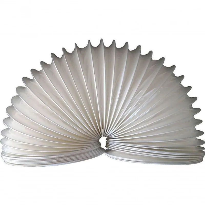 Duto Flexível Pvc Para Ar Condicionado, Exaustor E Coifa 10m 6 150mm