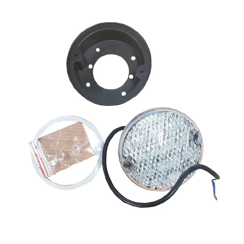 Lanterna Led Traseira Svx De Pisca Com Suporte 95mm