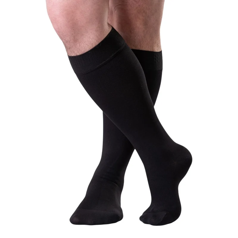 Meia Sigvaris Reduce 30-40 mmHg 3/4 Preta Fechada / M3