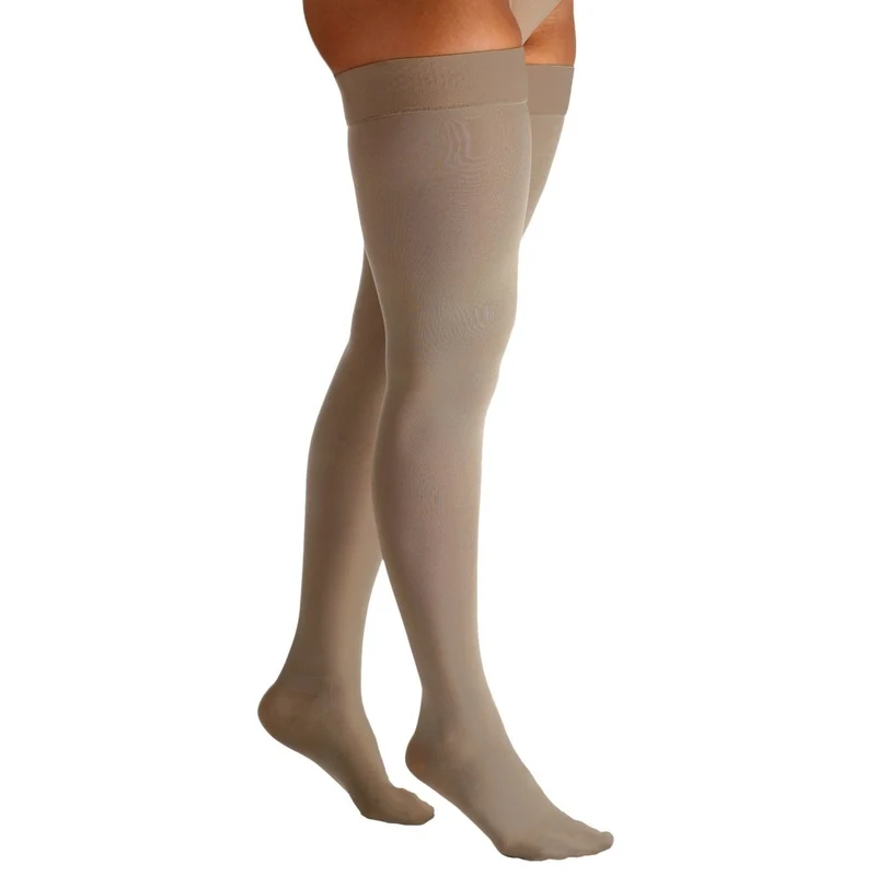 Meia Sigvaris 7/8 15-20 mmHg Select Comfort Premium 861AF Natural Escura Fechada / P1