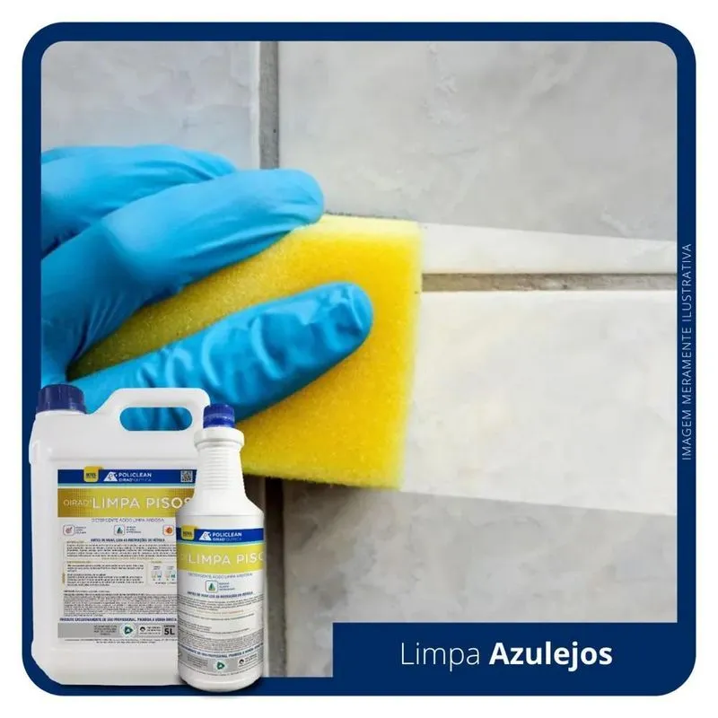 Removedor Instantâneo Limpa Manchas E Encardidos No Piso 5