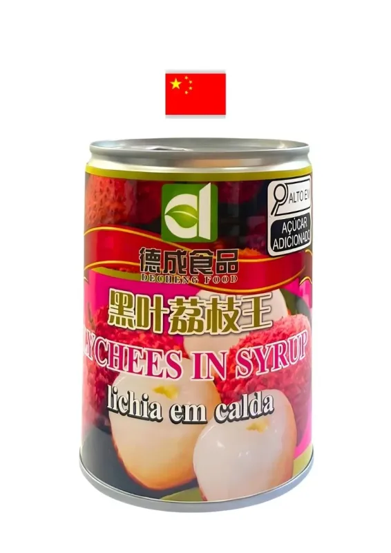 KOMATI LYCHEE IN SYRUP 230g - Lichia em calda. Origem: China