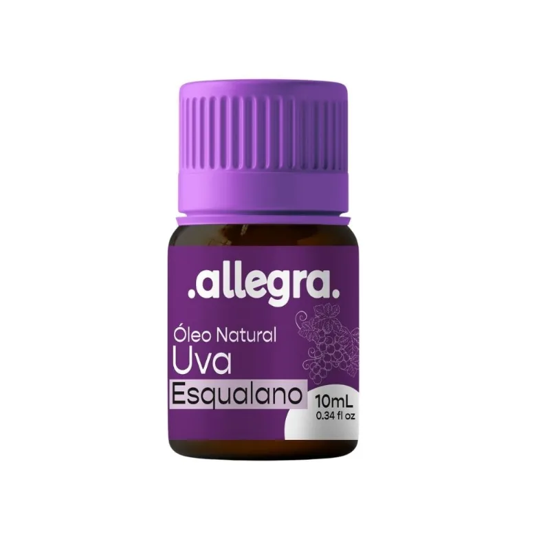 Óleo Natural Allegra Uva Esqualano 10ml