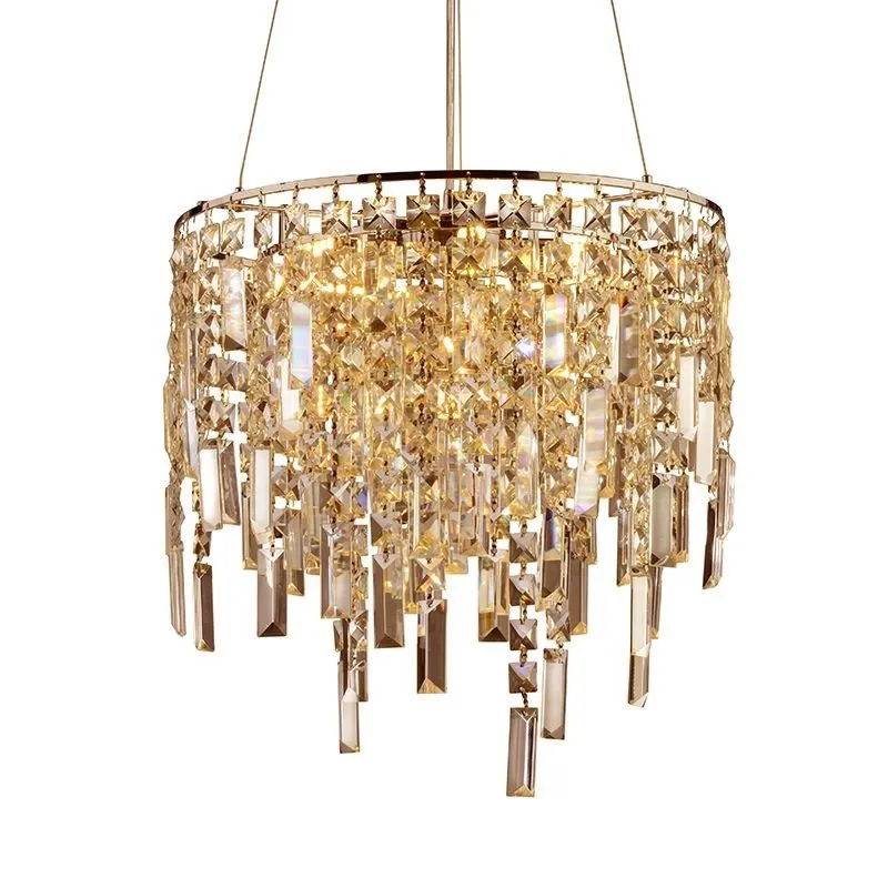 Lustre Pendente Startec Cancun Redondo Champagne G9 Bivolt