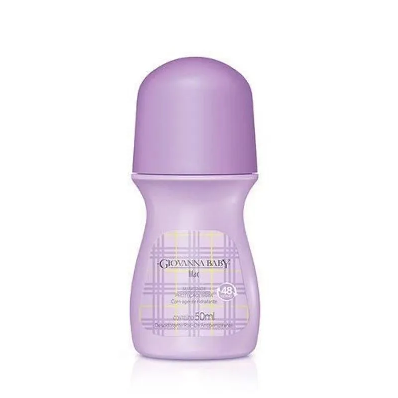 Desodorante Roll On Giovanna Baby Lilac com 50ml