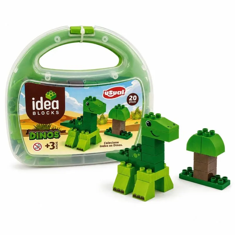 Display Monta Dino - Usual Brinquedos