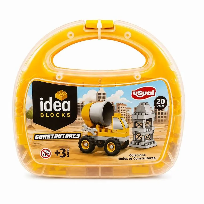 Display Monta Construtor - Usual Brinquedos