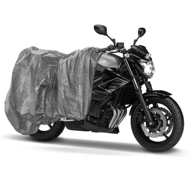 Capa Para Cobrir Moto Proteção Impermeável Raios UV Biz CG Twister Hornet XJ6 ER6 F800GS Tiger CBR - Tamanho P