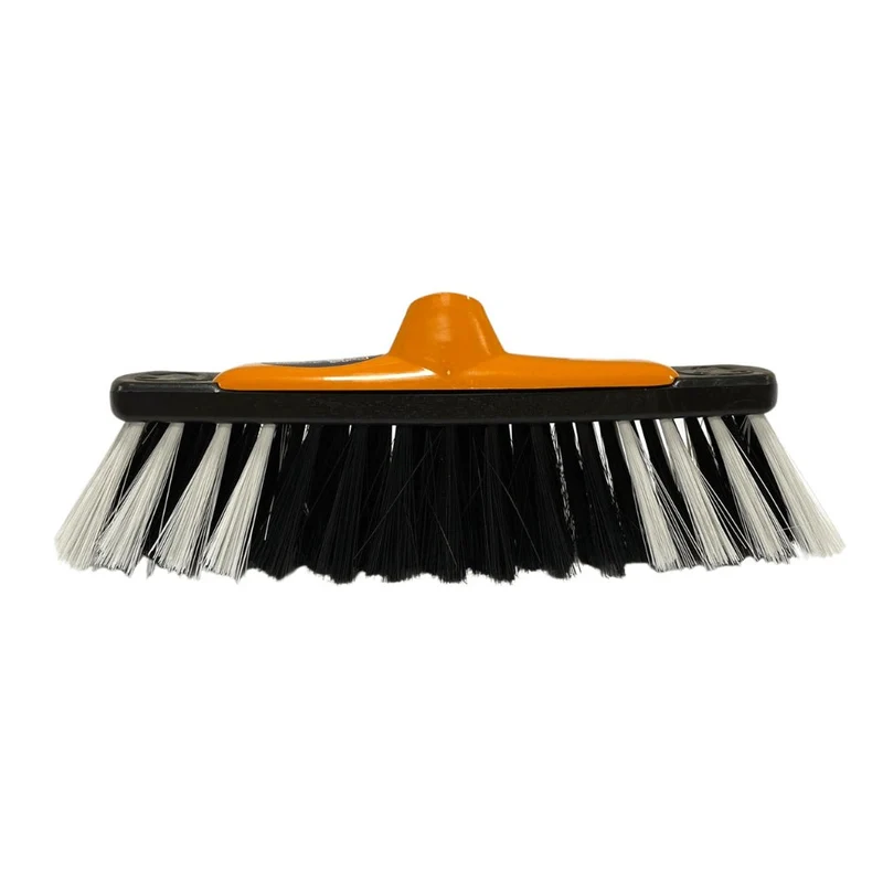 Vassoura de Pelo Sintético 30cm com Base Plástica Sem Cabo Brubalar
