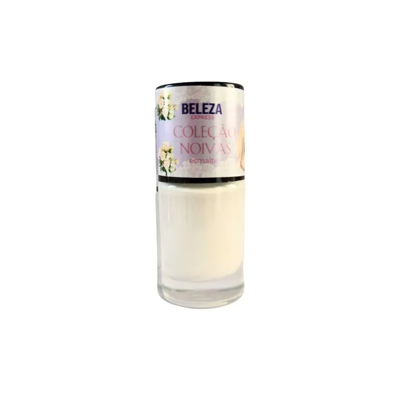 Esmalte Coleção Noivas Beleza Express cor Vestido de Noiva