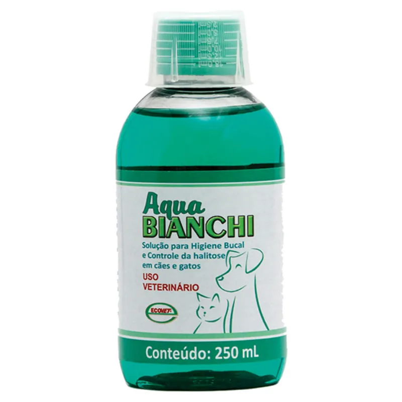 Aqua Bianchi Solução Higiene Oral P/cães E Gatos 250ml-ecovet