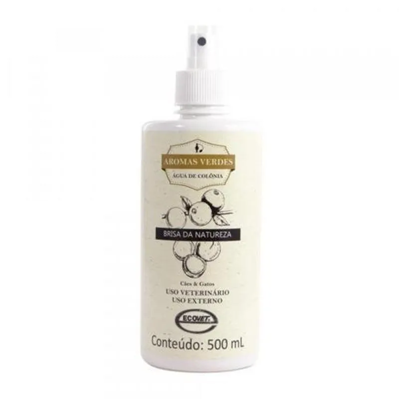 Colônia Aromas Verdes Ecovet - Brisa Da Natureza 500ml