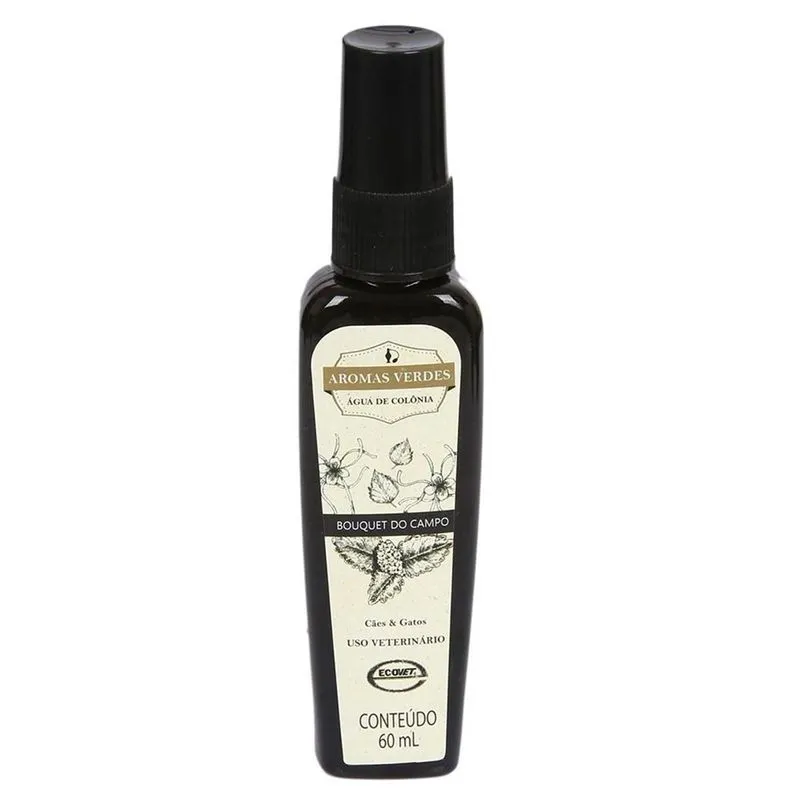 Colônia Aromas Verdes Ecovet - Bouquet Do Campo 60ml