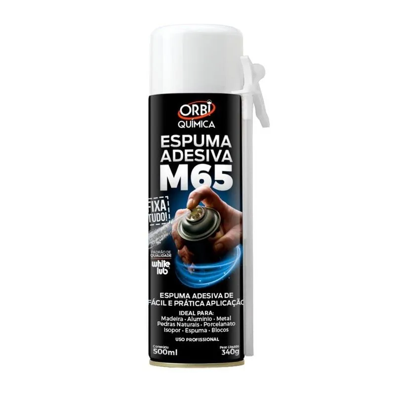 Espuma Adesiva M-65 Orbi 500ml/340g