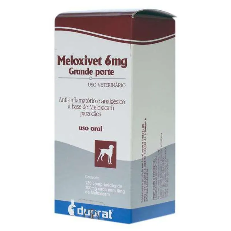 Meloxivet 6 Mg 120 Cápsulas