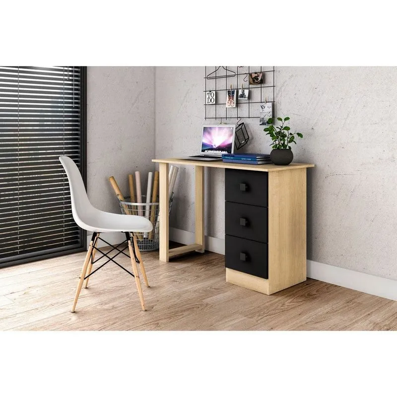Mesa 3 Gavetas - Movelbento Ltda